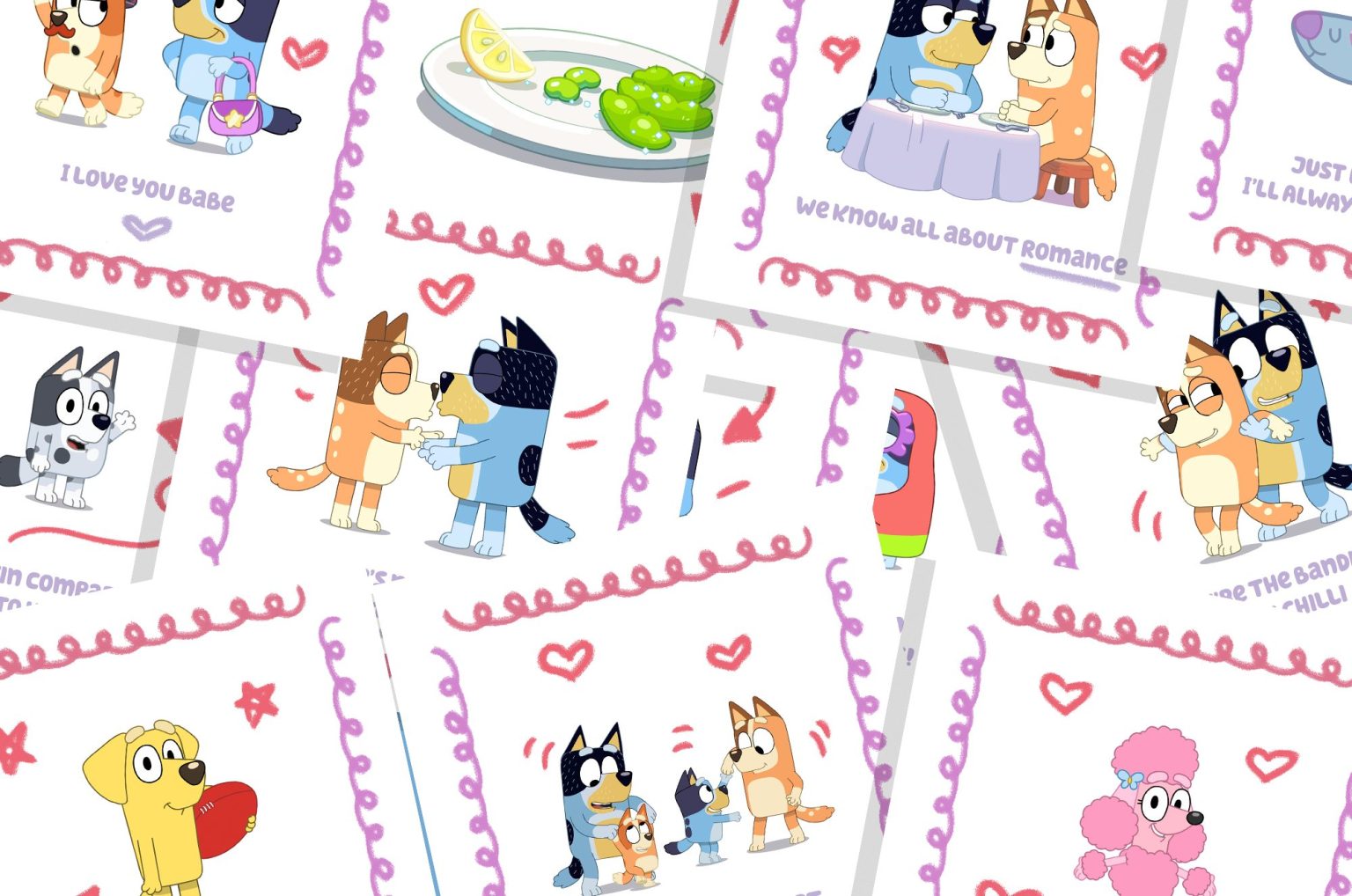 Spread The Love With Bluey Valentine s Cards Bluey Official Website