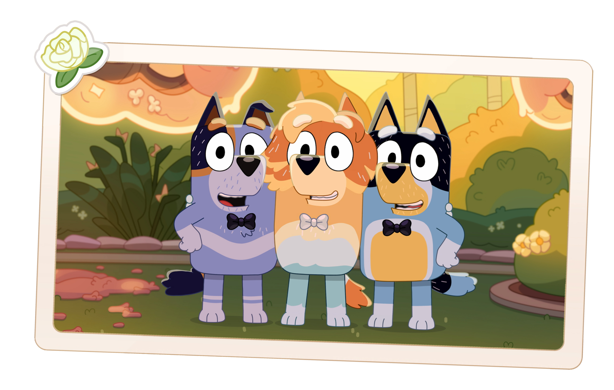 First Look: The Wedding of Uncle Rad and Frisky - Bluey Official Website