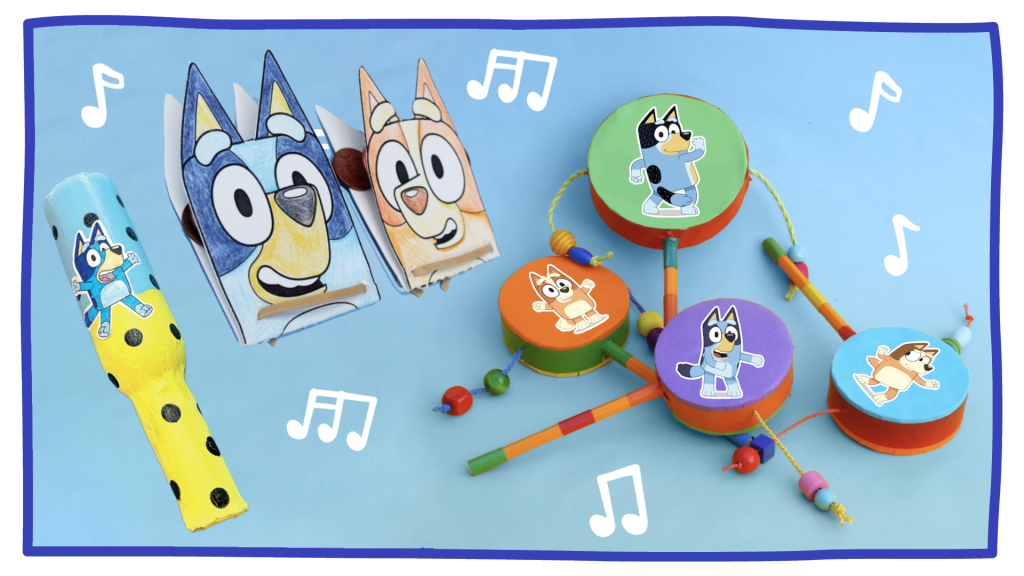 Make Your Own DIY Bluey Instruments! - Bluey Official Website